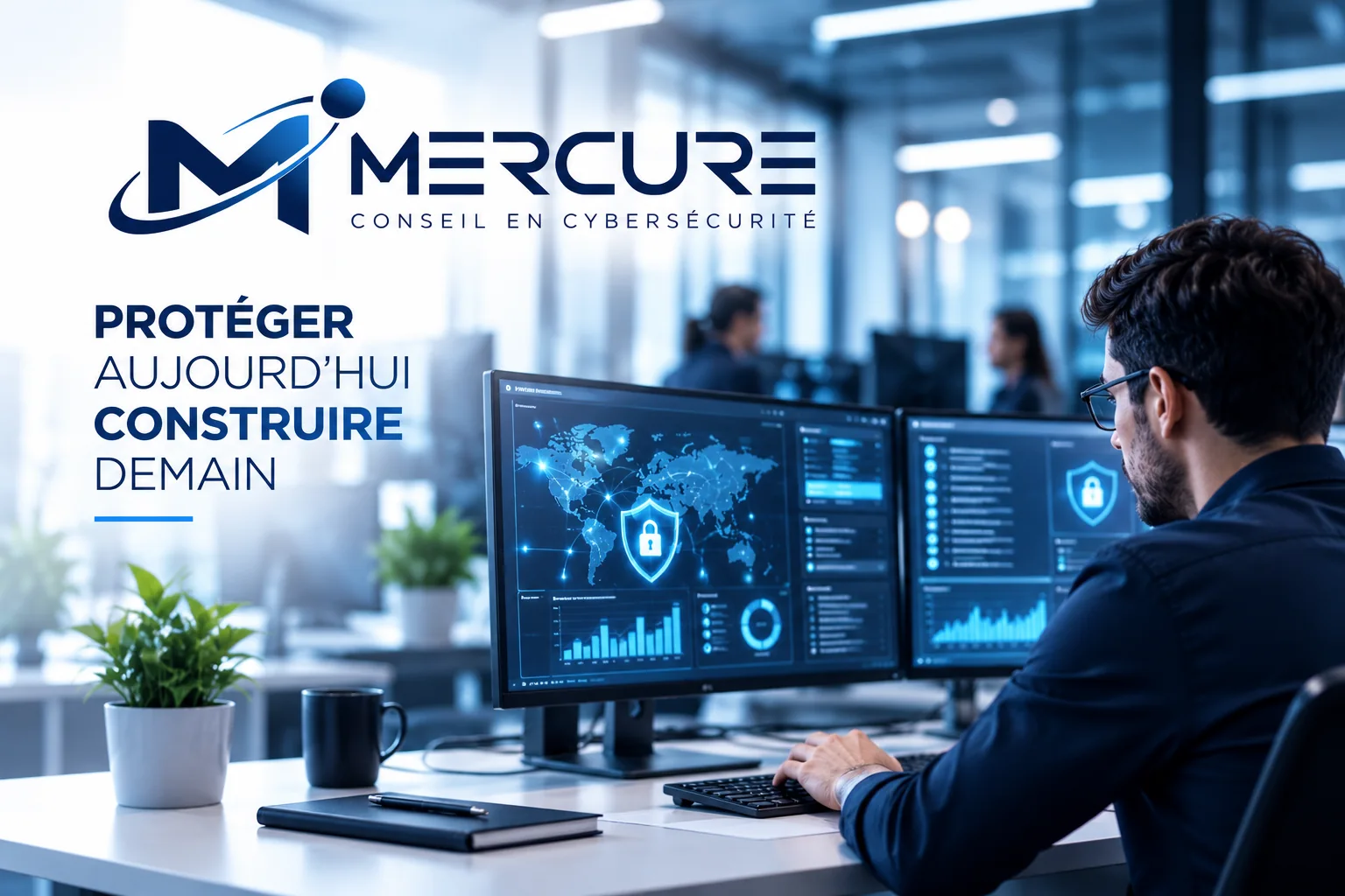 Expert cybersécurité consultant des tableaux de bord d'audit